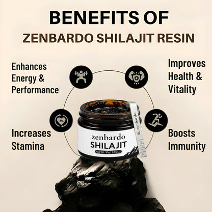 Zenbardo Shilajit - Unmatched Purity, Proven Potency