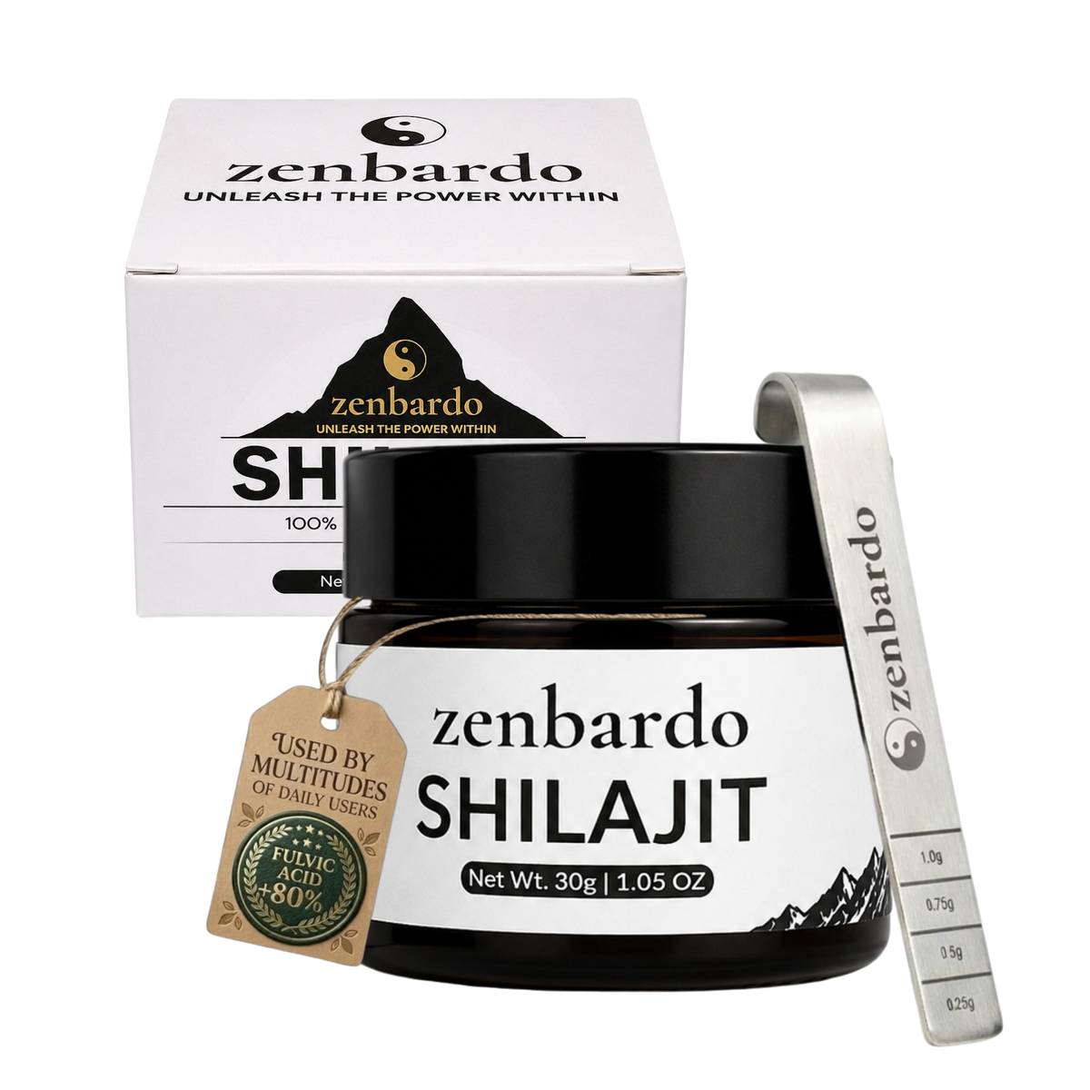 Shilajit Resin – 30g (60 Day Supply)