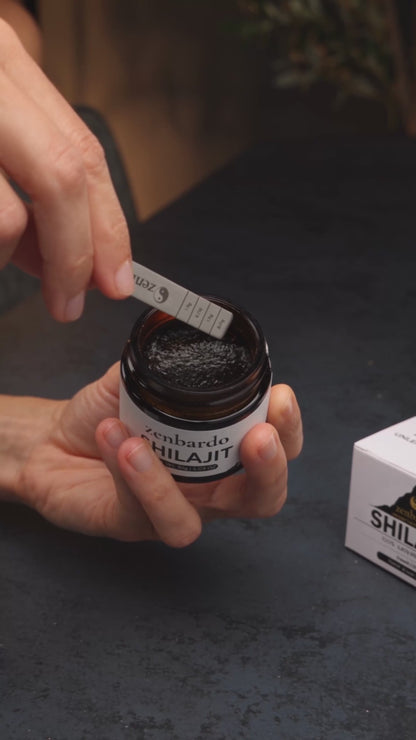 Shilajit Resin – 30g (60 Day Supply)